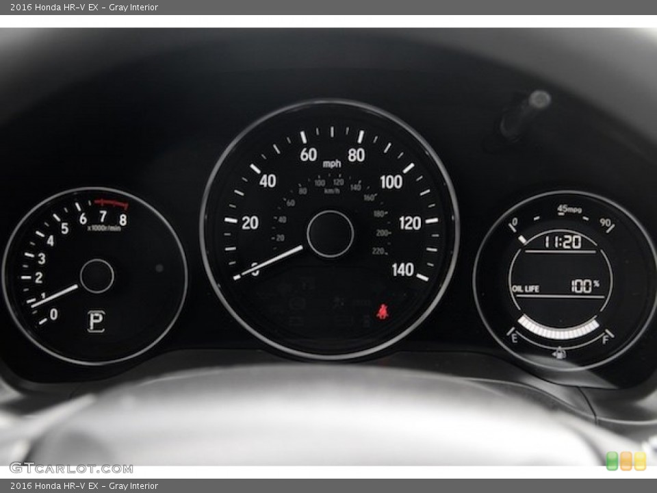 Gray Interior Gauges for the 2016 Honda HR-V EX #104113396