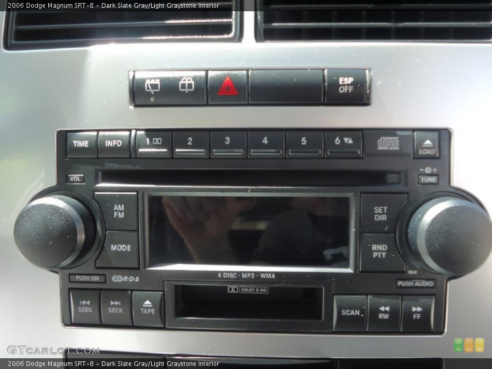 Dark Slate Gray/Light Graystone Interior Audio System for the 2006 Dodge Magnum SRT-8 #104116699
