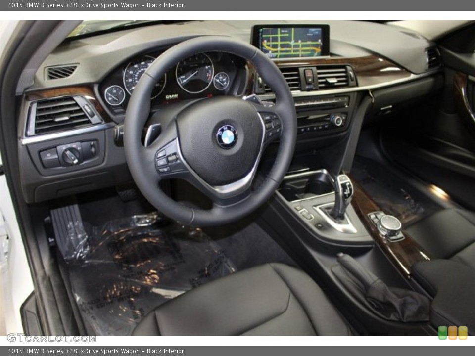 Black Interior Photo for the 2015 BMW 3 Series 328i xDrive Sports Wagon #104132599