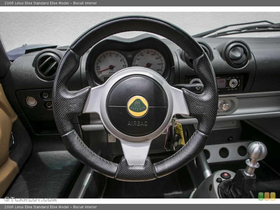 Biscuit Interior Steering Wheel for the 2006 Lotus Elise  #104134072