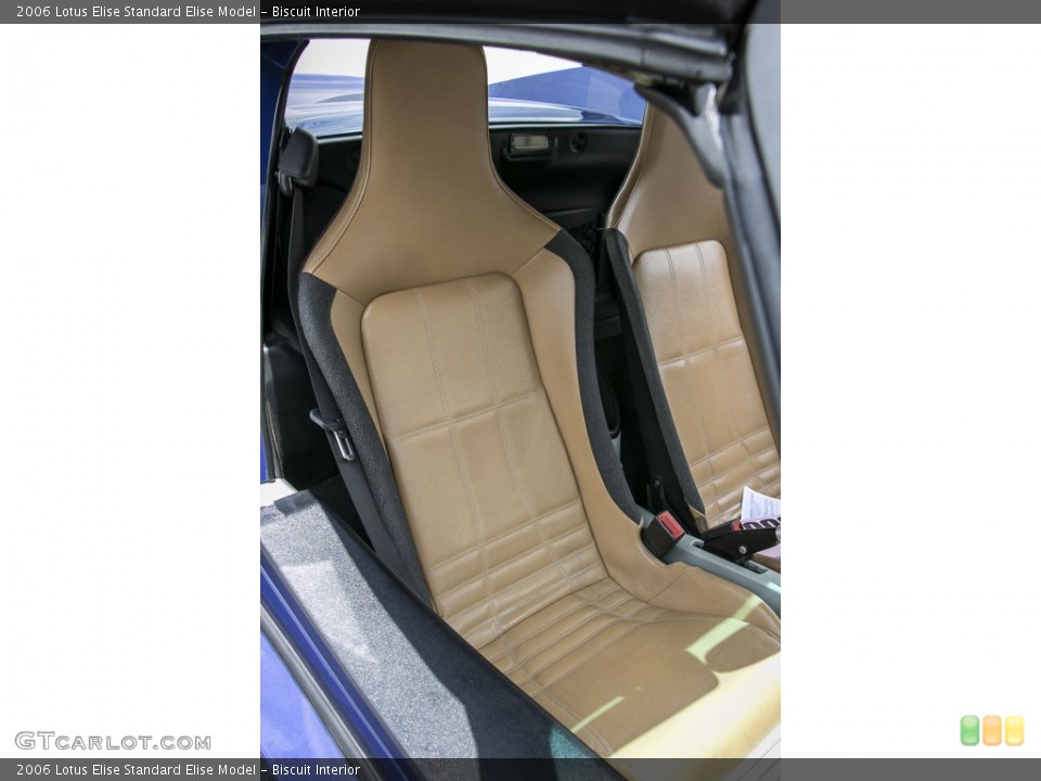 Biscuit Interior Front Seat for the 2006 Lotus Elise  #104134363