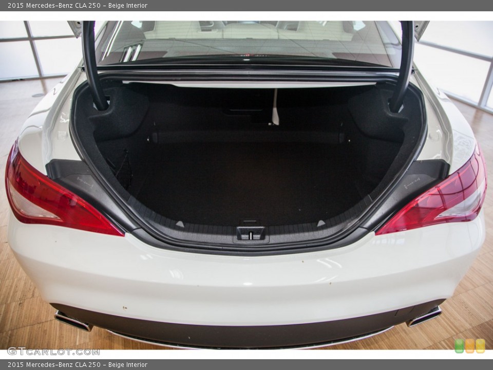 Beige Interior Trunk for the 2015 Mercedes-Benz CLA 250 #104140246
