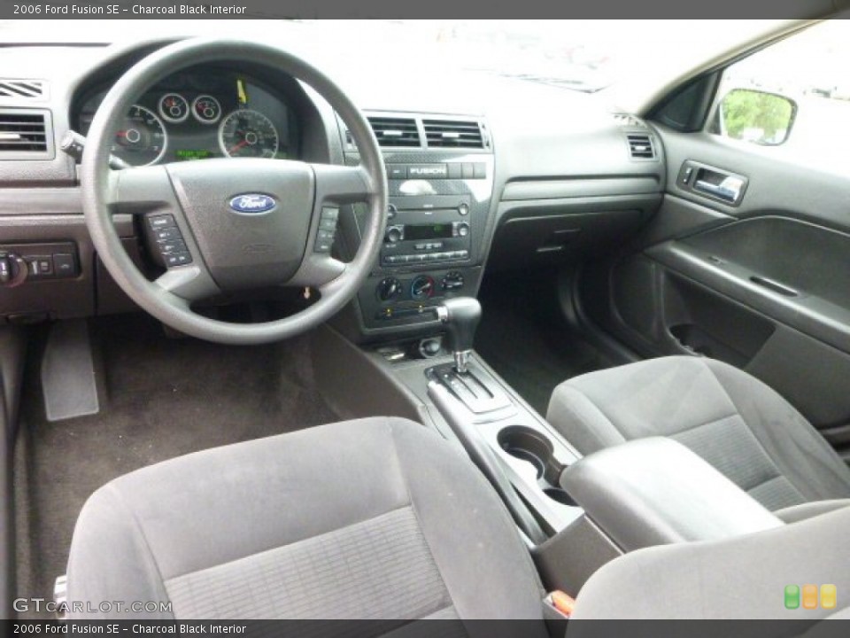 Charcoal Black Interior Photo for the 2006 Ford Fusion SE #104141308
