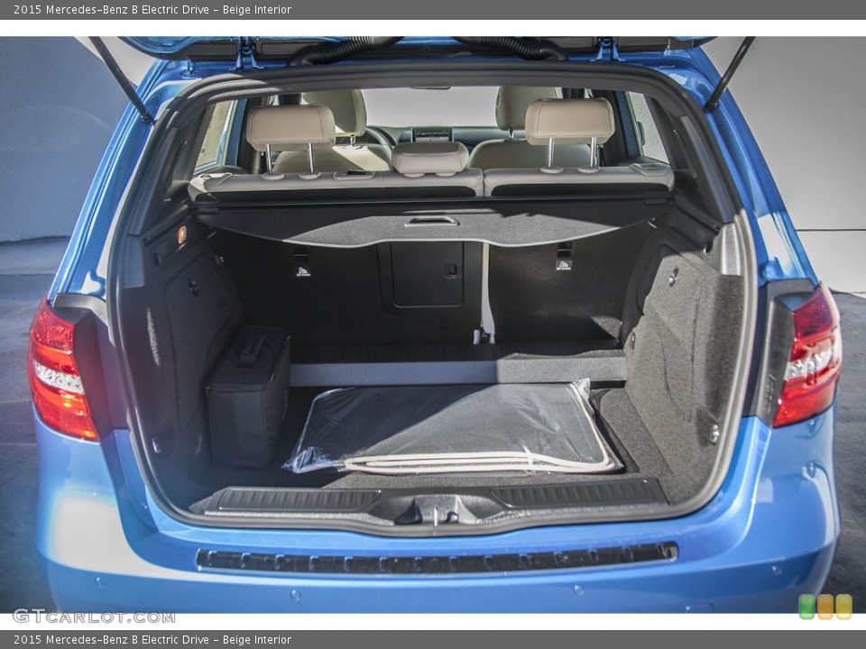 Beige Interior Trunk for the 2015 Mercedes-Benz B Electric Drive #104164742