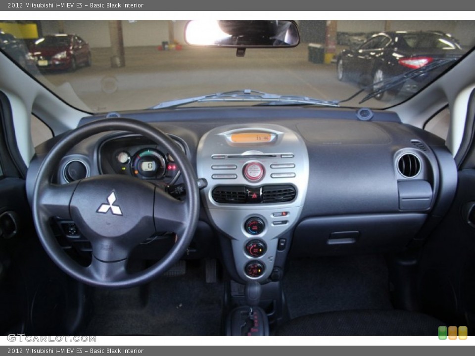 Basic Black Interior Dashboard for the 2012 Mitsubishi i-MiEV ES #104177459