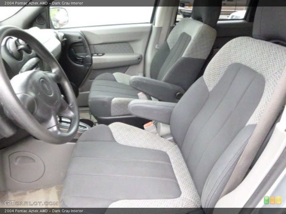 Dark Gray Interior Front Seat for the 2004 Pontiac Aztek AWD #104202948