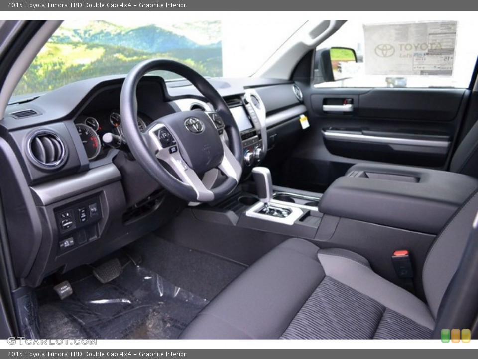 Graphite Interior Photo for the 2015 Toyota Tundra TRD Double Cab 4x4 #104209841