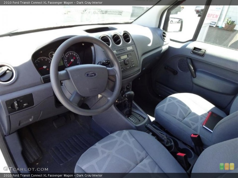Dark Gray Interior Photo for the 2010 Ford Transit Connect XL Passenger Wagon #104214612