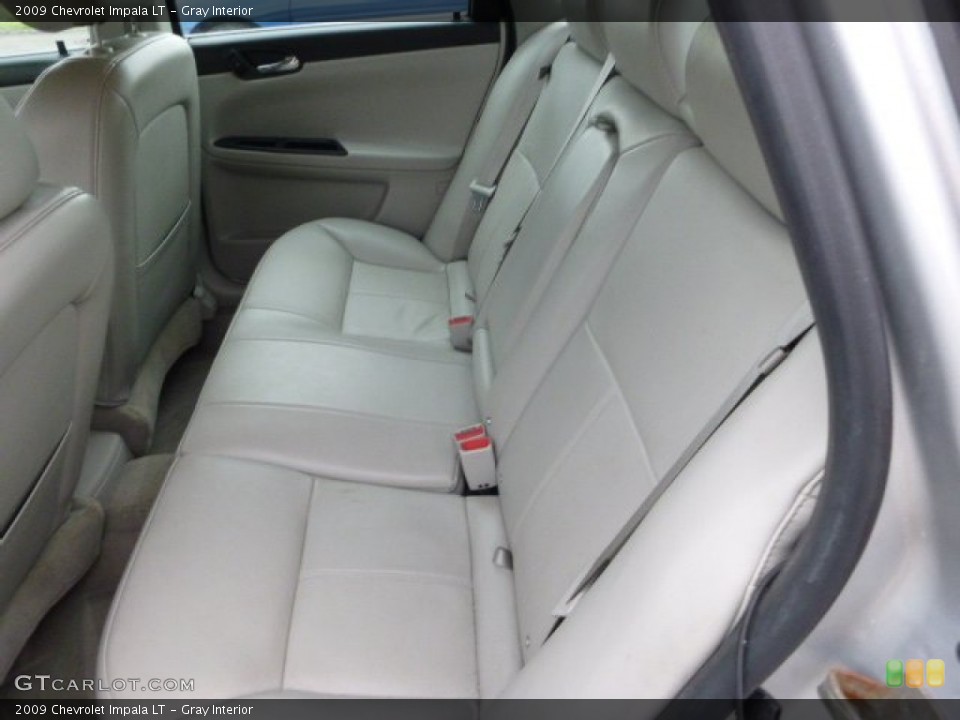 Gray Interior Rear Seat for the 2009 Chevrolet Impala LT #104230562