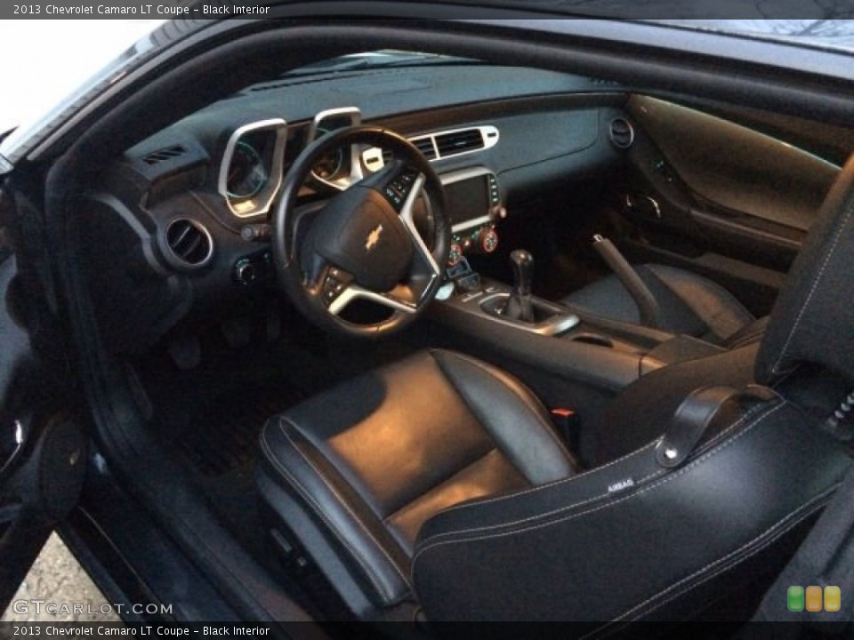 Black Interior Prime Interior for the 2013 Chevrolet Camaro LT Coupe #104231867