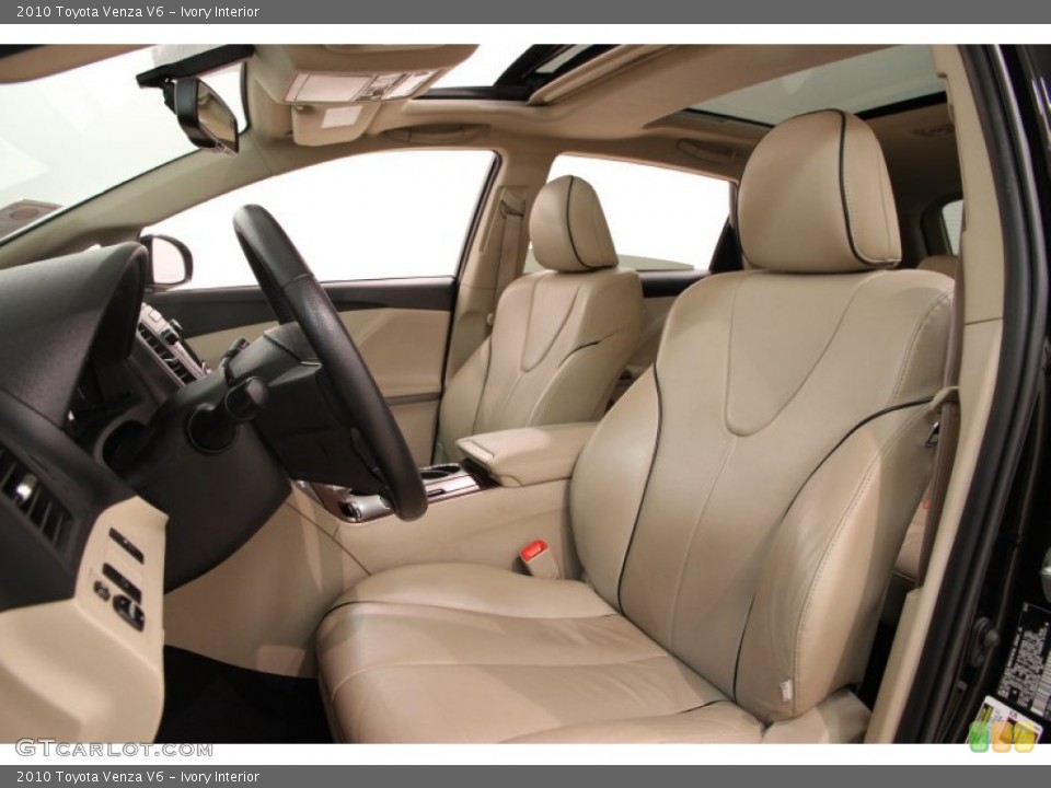 Ivory Interior Photo for the 2010 Toyota Venza V6 #104239574