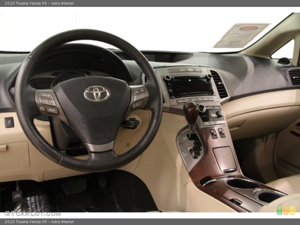 Ivory Interior Dashboard for the 2010 Toyota Venza V6 #104239598