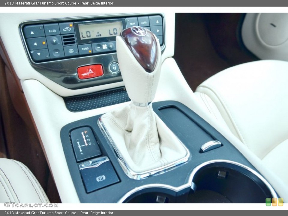 Pearl Beige Interior Transmission for the 2013 Maserati GranTurismo Sport Coupe #104239727