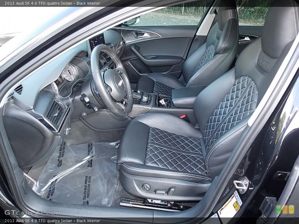Black Interior Photo for the 2013 Audi S6 4.0 TFSI quattro Sedan #104240834