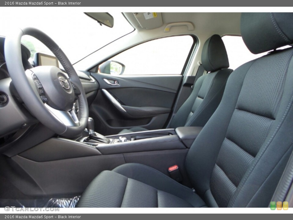 Black Interior Photo for the 2016 Mazda Mazda6 Sport #104246150