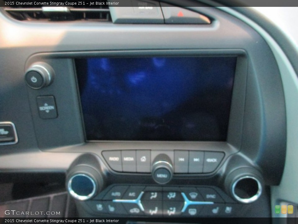 Jet Black Interior Controls for the 2015 Chevrolet Corvette Stingray Coupe Z51 #104254602