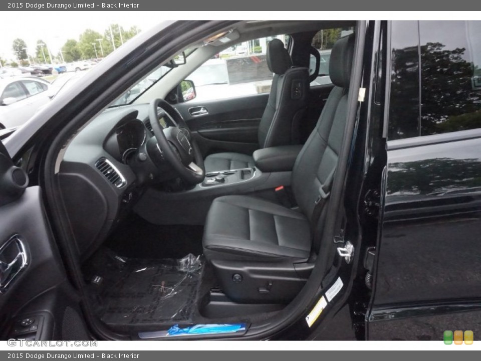 Black Interior Photo for the 2015 Dodge Durango Limited #104255079