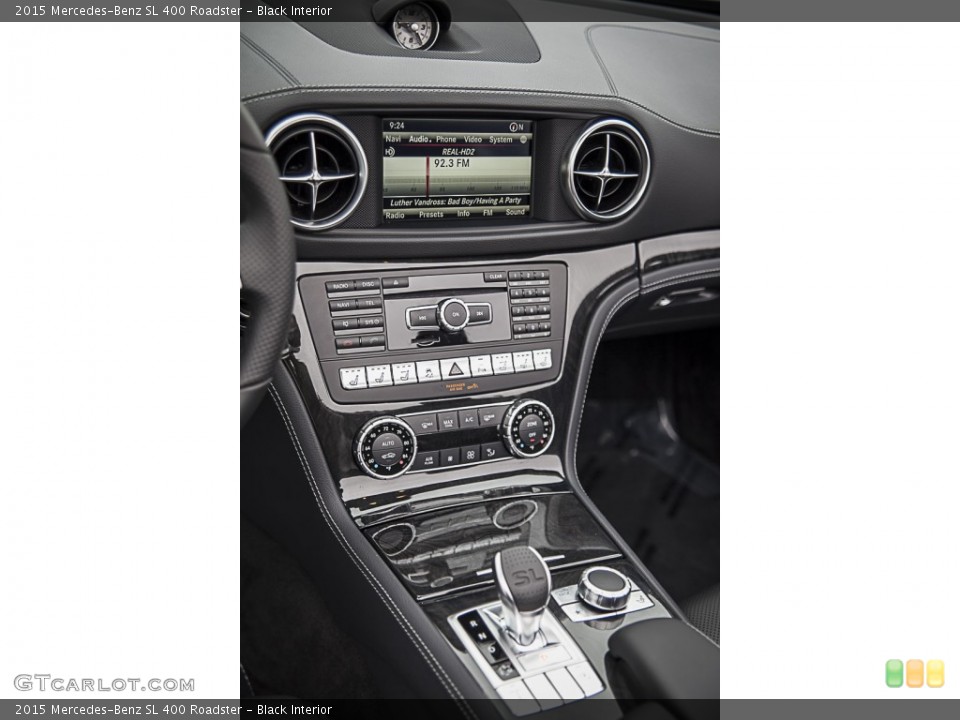 Black Interior Controls for the 2015 Mercedes-Benz SL 400 Roadster #104270469