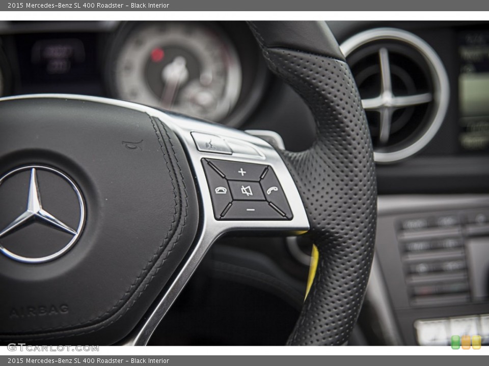 Black Interior Controls for the 2015 Mercedes-Benz SL 400 Roadster #104270718