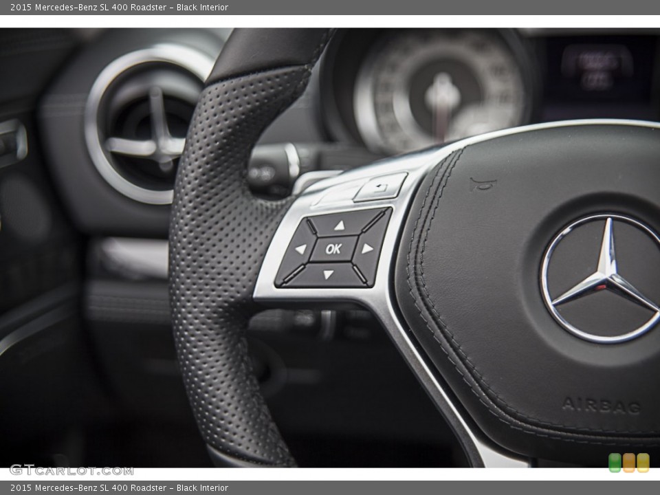 Black Interior Controls for the 2015 Mercedes-Benz SL 400 Roadster #104270748