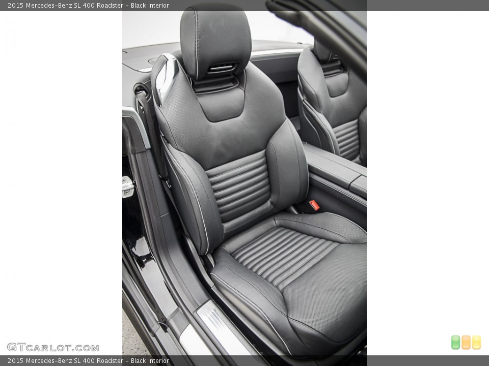 Black Interior Front Seat for the 2015 Mercedes-Benz SL 400 Roadster #104270931
