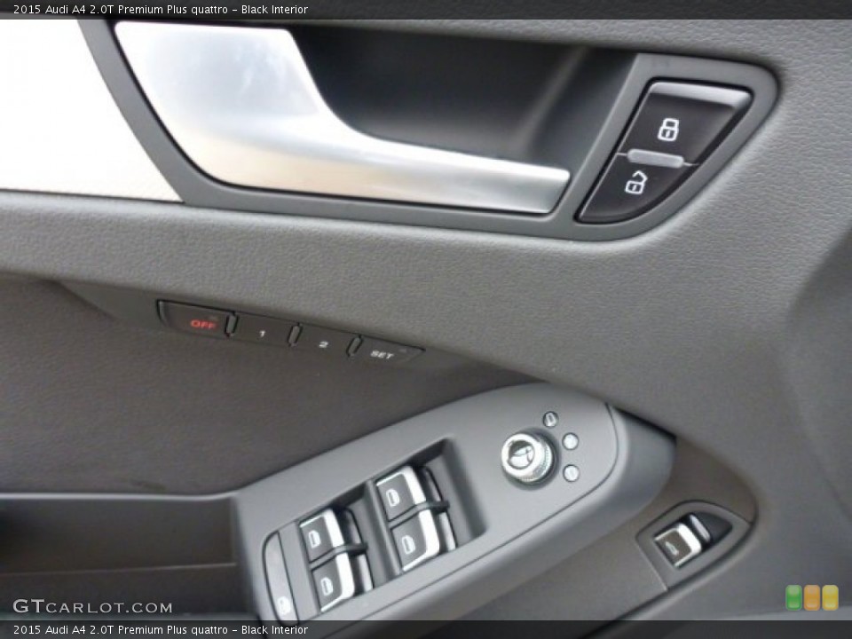 Black Interior Controls for the 2015 Audi A4 2.0T Premium Plus quattro #104271525