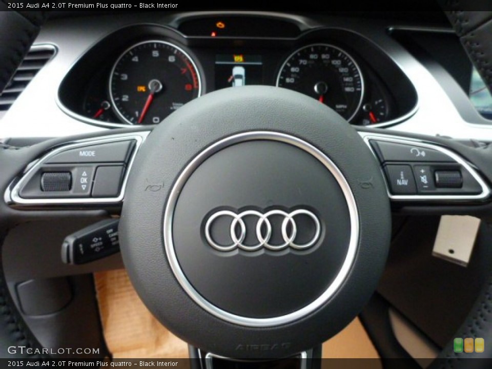 Black Interior Controls for the 2015 Audi A4 2.0T Premium Plus quattro #104271606
