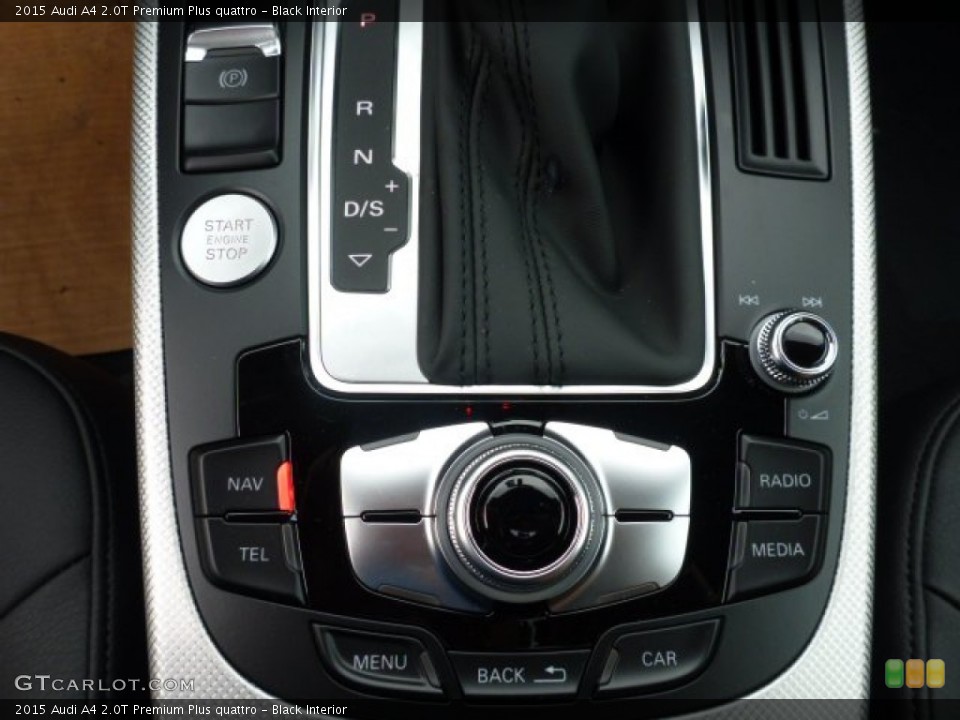 Black Interior Controls for the 2015 Audi A4 2.0T Premium Plus quattro #104271630