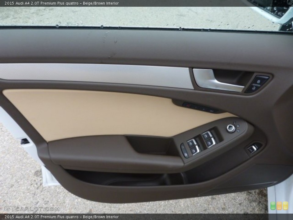 Beige/Brown Interior Door Panel for the 2015 Audi A4 2.0T Premium Plus quattro #104272221