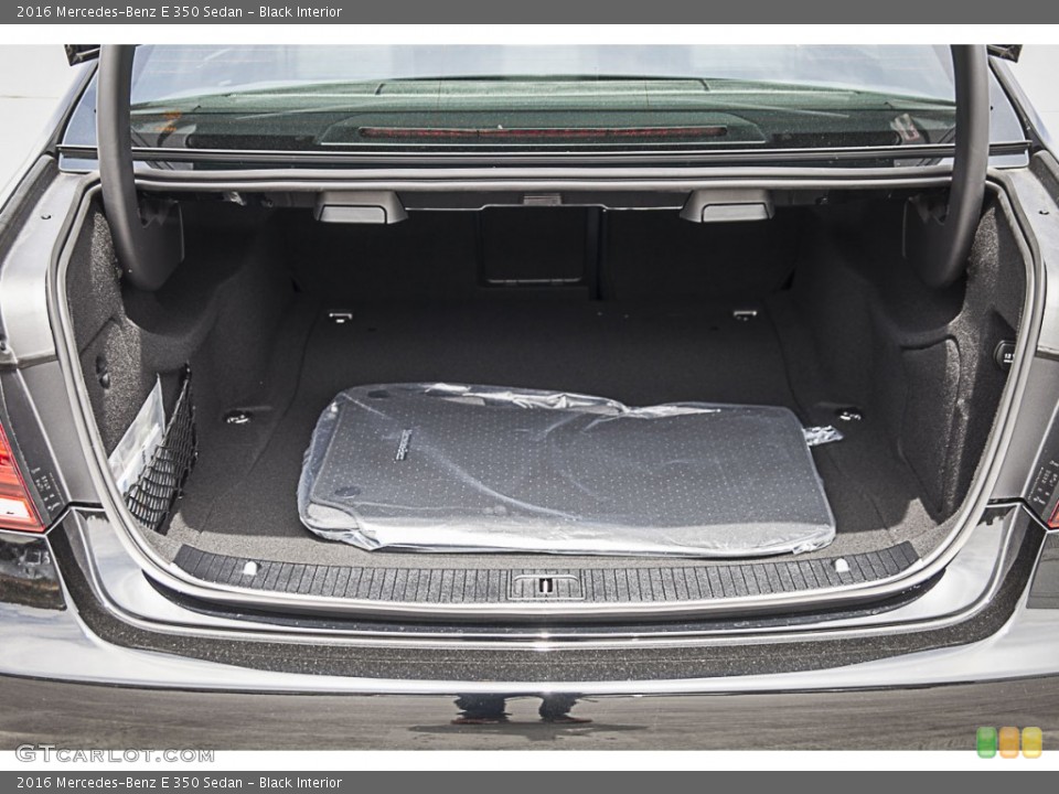 Black Interior Trunk for the 2016 Mercedes-Benz E 350 Sedan #104272809