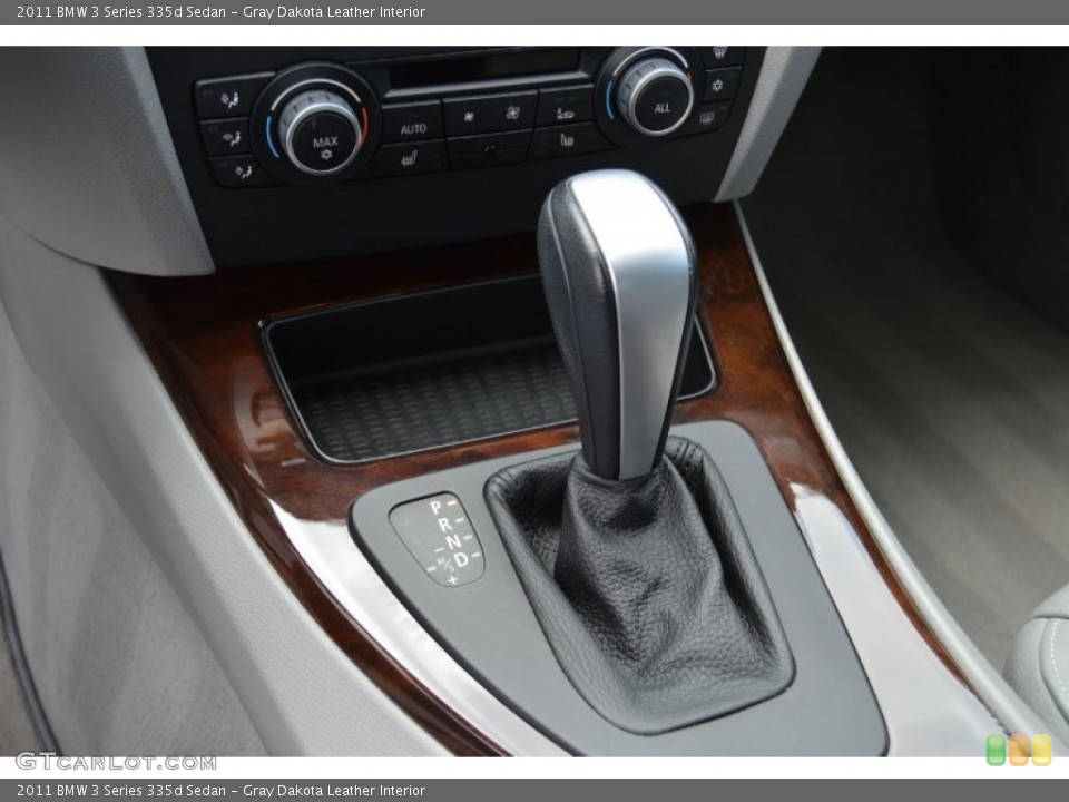 Gray Dakota Leather Interior Transmission for the 2011 BMW 3 Series 335d Sedan #104275706