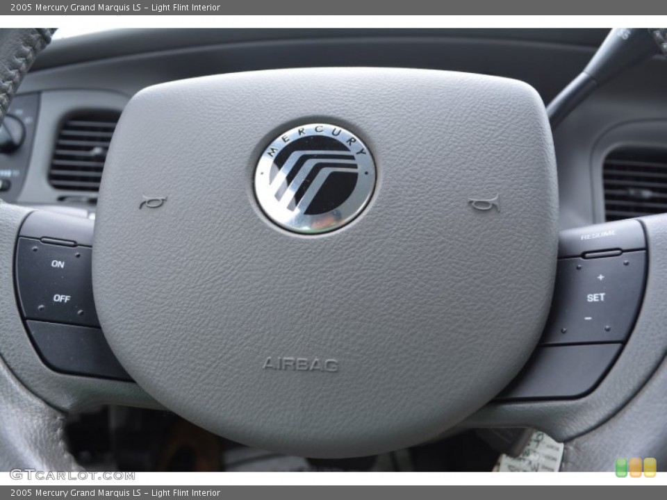 Light Flint Interior Steering Wheel for the 2005 Mercury Grand Marquis LS #104276617