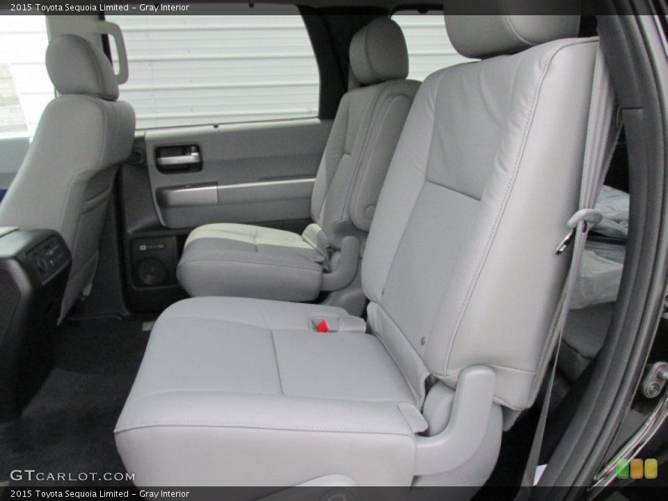 Gray Interior Rear Seat for the 2015 Toyota Sequoia Limited #104280523