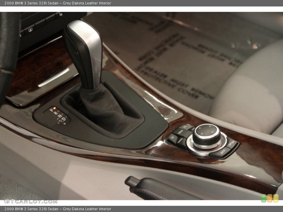 Grey Dakota Leather Interior Transmission for the 2009 BMW 3 Series 328i Sedan #104289176