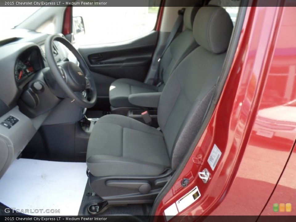Medium Pewter Interior Photo for the 2015 Chevrolet City Express LT #104301728