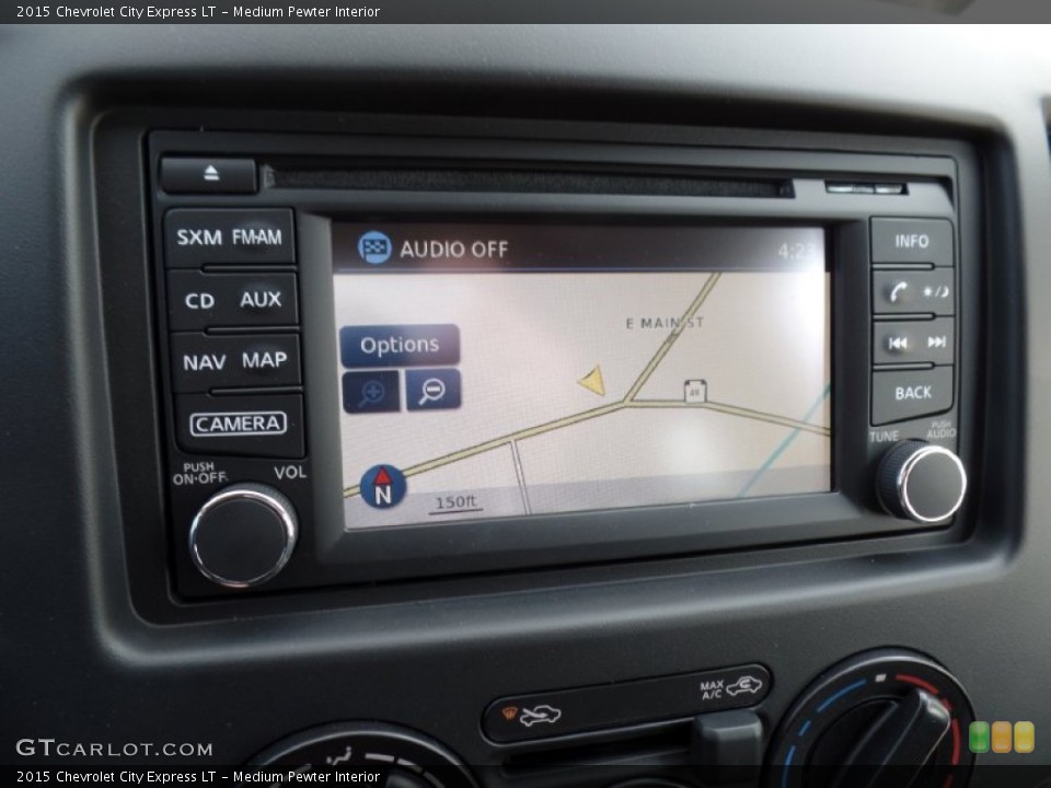 Medium Pewter Interior Navigation for the 2015 Chevrolet City Express LT #104302088