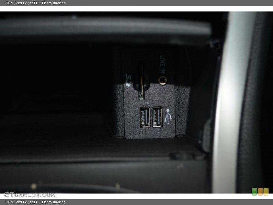 Ebony Interior Controls for the 2015 Ford Edge SEL #104328836