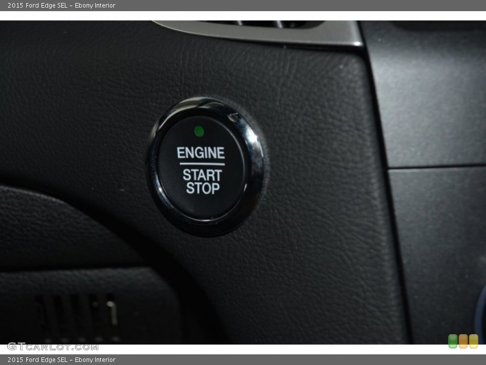 Ebony Interior Controls for the 2015 Ford Edge SEL #104329016