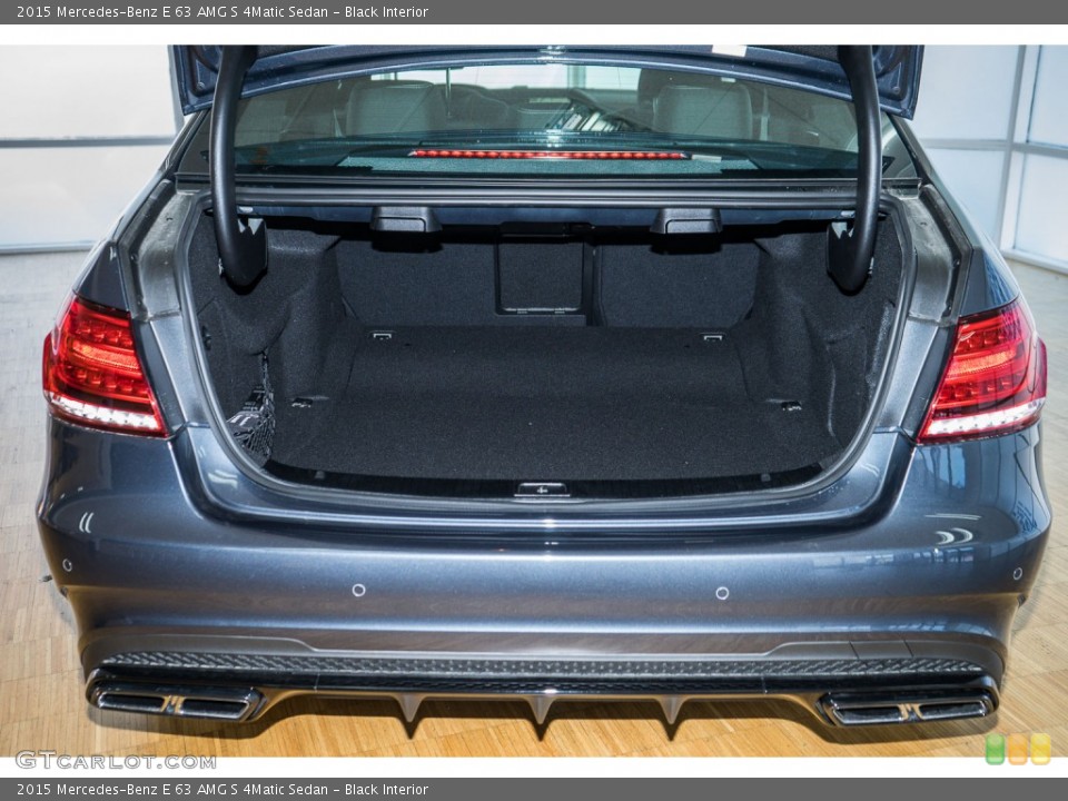 Black Interior Trunk for the 2015 Mercedes-Benz E 63 AMG S 4Matic Sedan #104340119