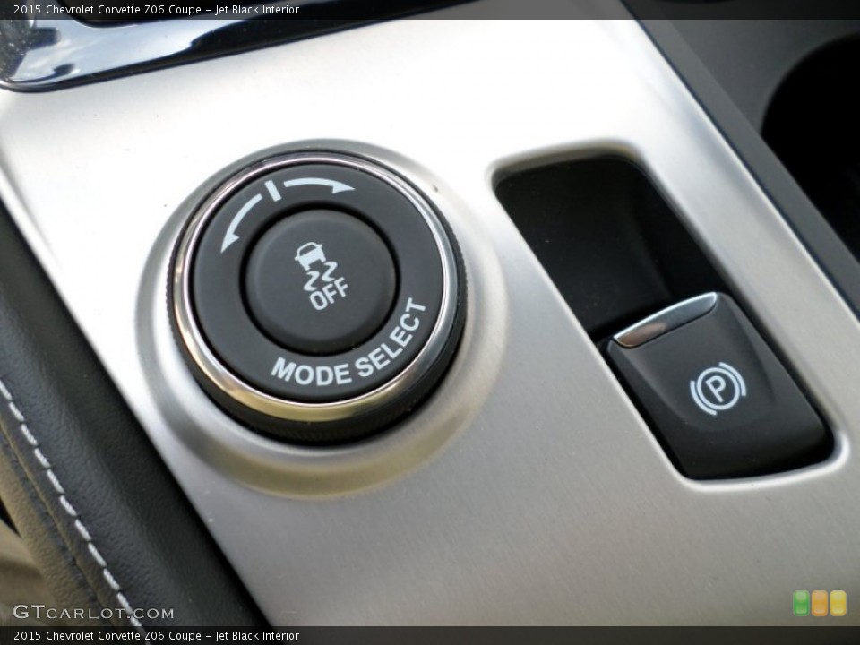 Jet Black Interior Controls for the 2015 Chevrolet Corvette Z06 Coupe #104346797