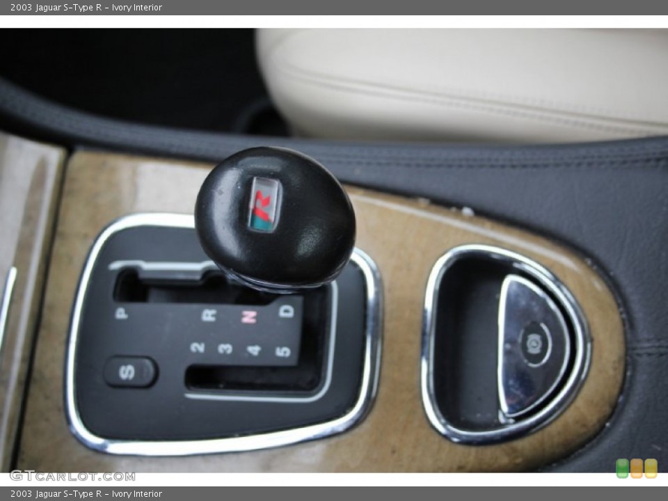 Ivory Interior Transmission for the 2003 Jaguar S-Type R #104349455