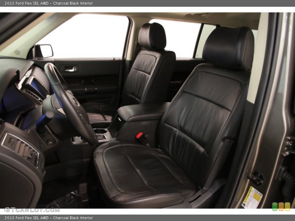Charcoal Black Interior Photo for the 2013 Ford Flex SEL AWD #104349576