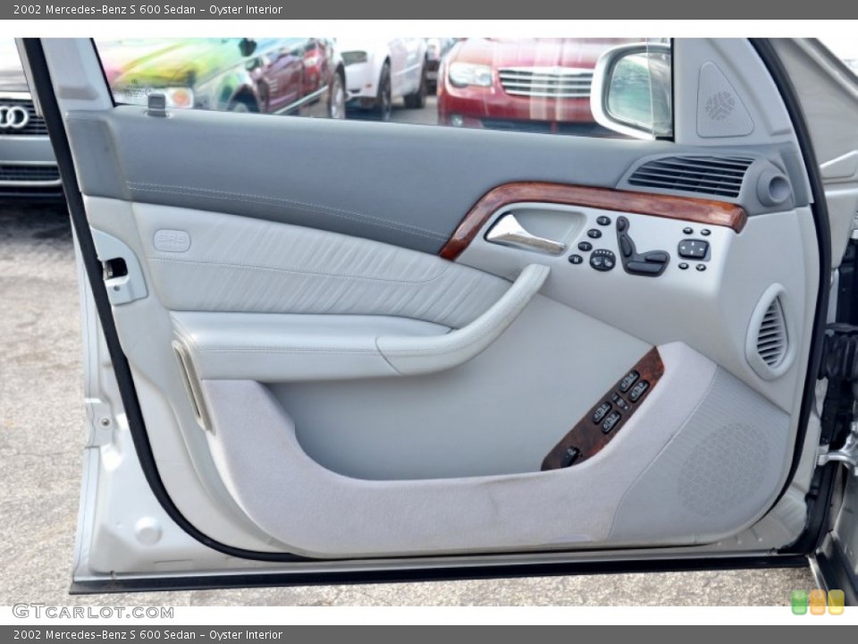 Oyster Interior Door Panel for the 2002 Mercedes-Benz S 600 Sedan #104350538