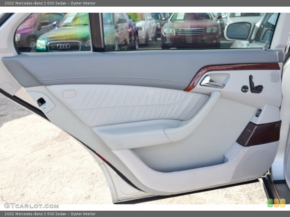 Oyster Interior Door Panel for the 2002 Mercedes-Benz S 600 Sedan #104350667