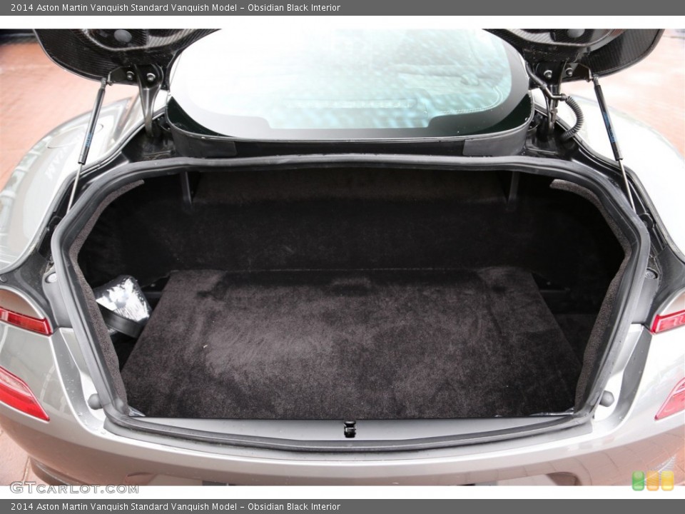 Obsidian Black Interior Trunk for the 2014 Aston Martin Vanquish  #104374695