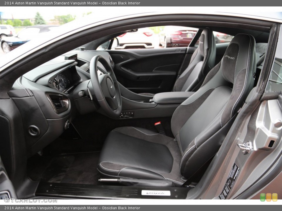 Obsidian Black Interior Photo for the 2014 Aston Martin Vanquish  #104374737