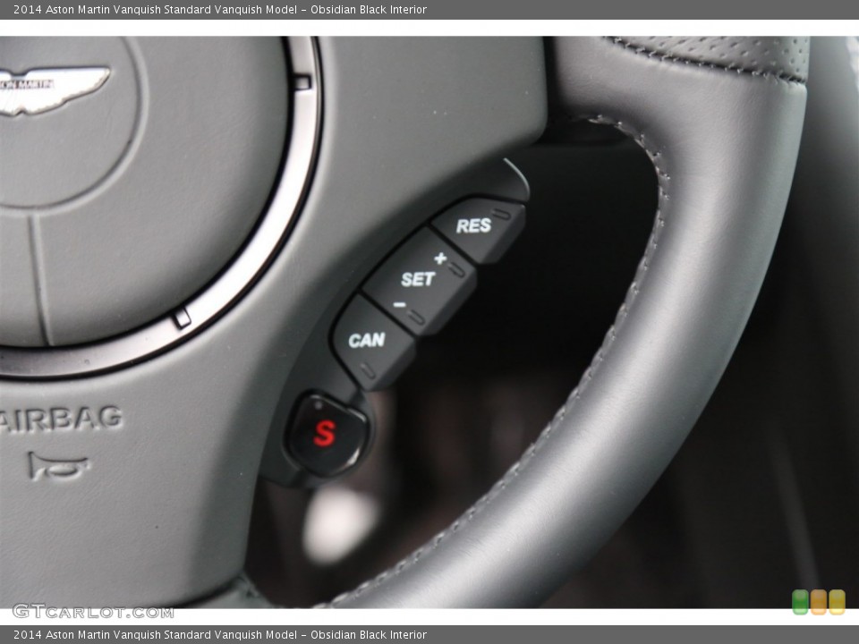 Obsidian Black Interior Controls for the 2014 Aston Martin Vanquish  #104374767