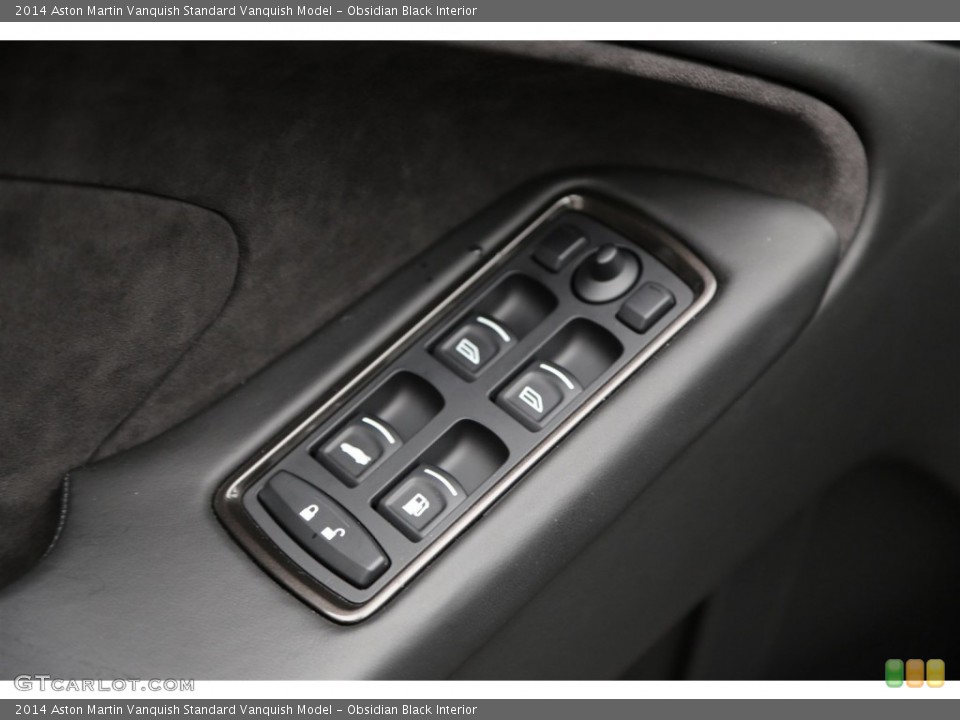Obsidian Black Interior Controls for the 2014 Aston Martin Vanquish  #104374779