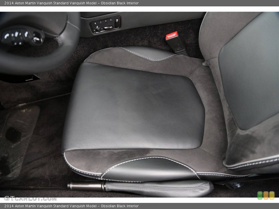 Obsidian Black Interior Front Seat for the 2014 Aston Martin Vanquish  #104374881