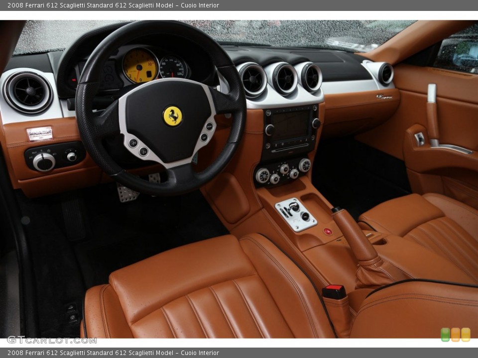 Cuoio 2008 Ferrari 612 Scaglietti Interiors